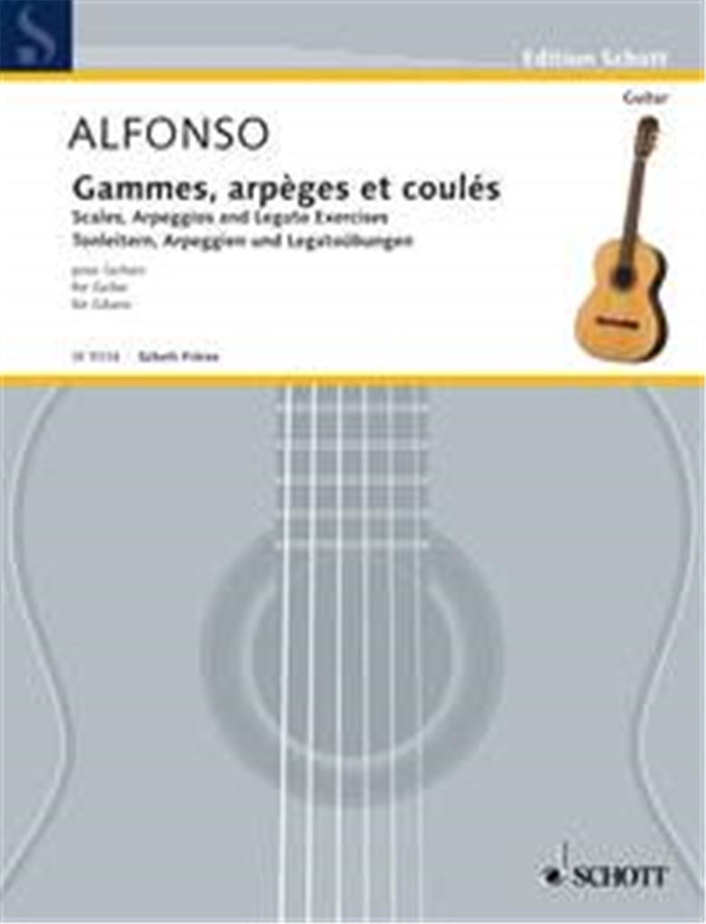 Gammes, arpèges et coules